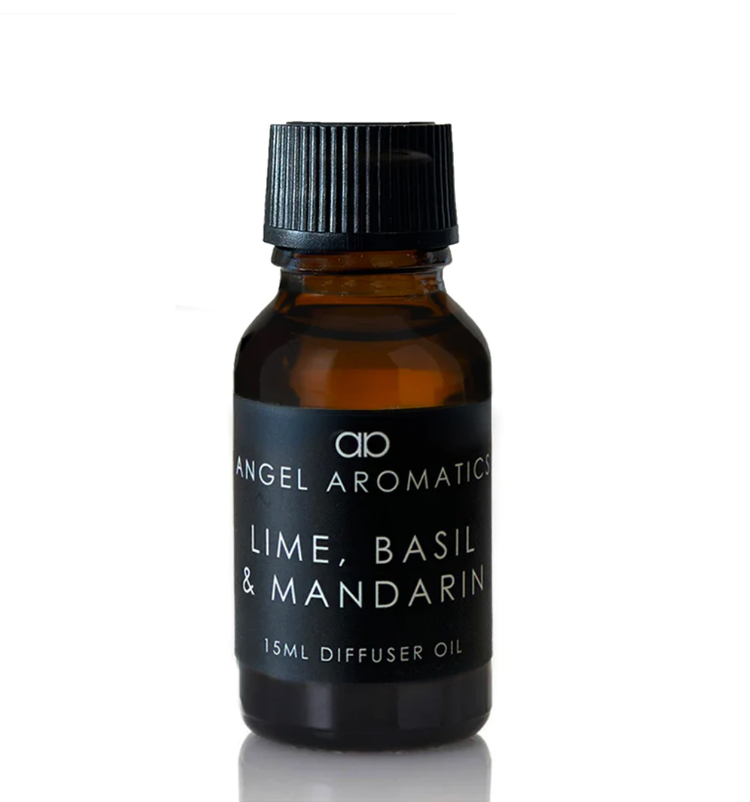 Angel Aromatics Lime, Basil and Mandarin Diffuser Oil Canberra